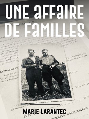 cover image of Une affaire de familles